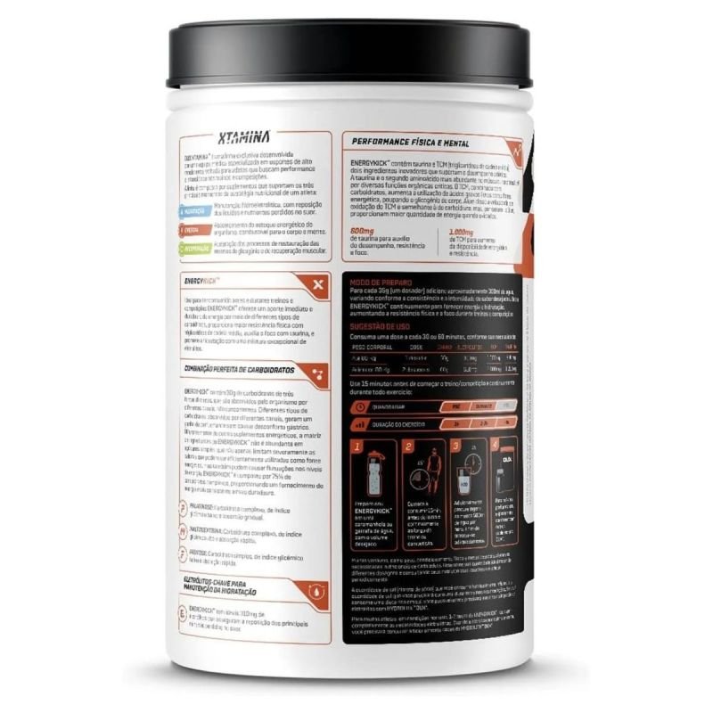 ENERGY KICK LARANJA - POTE 1000G