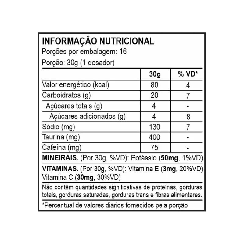 Energy Pro Gel Black sabo Café Expresso Squeeze 480g Sudract