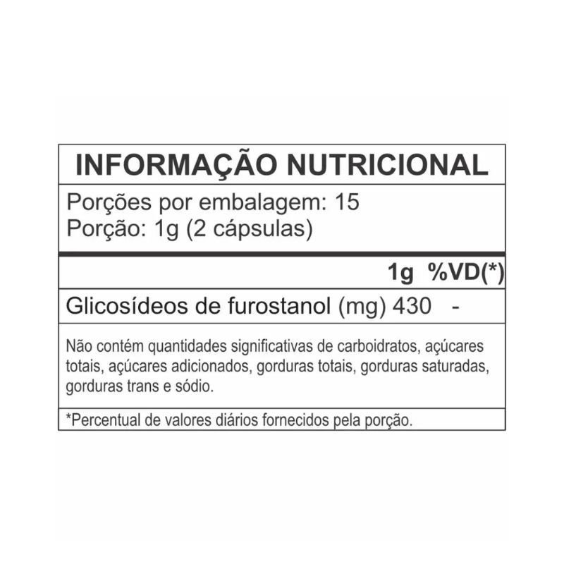 Feno Grego 60 cápsulas 500mg Muwis