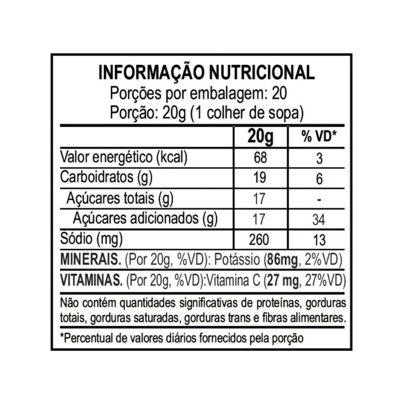 Hydramaxi 400g sabor Laranja Sudract Nutrition