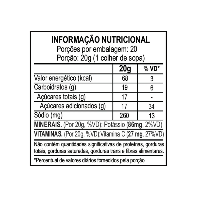 Hydramaxi 400g Sudract sabor Guaraná com Açaí