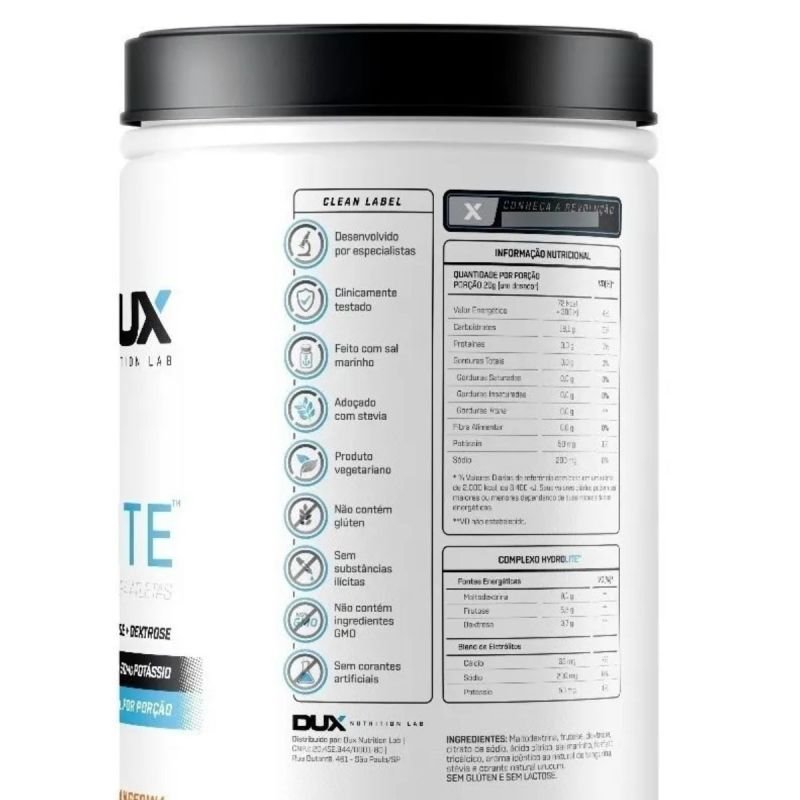 HYDROLITE LIMÃ£O - POTE 1000G DUX