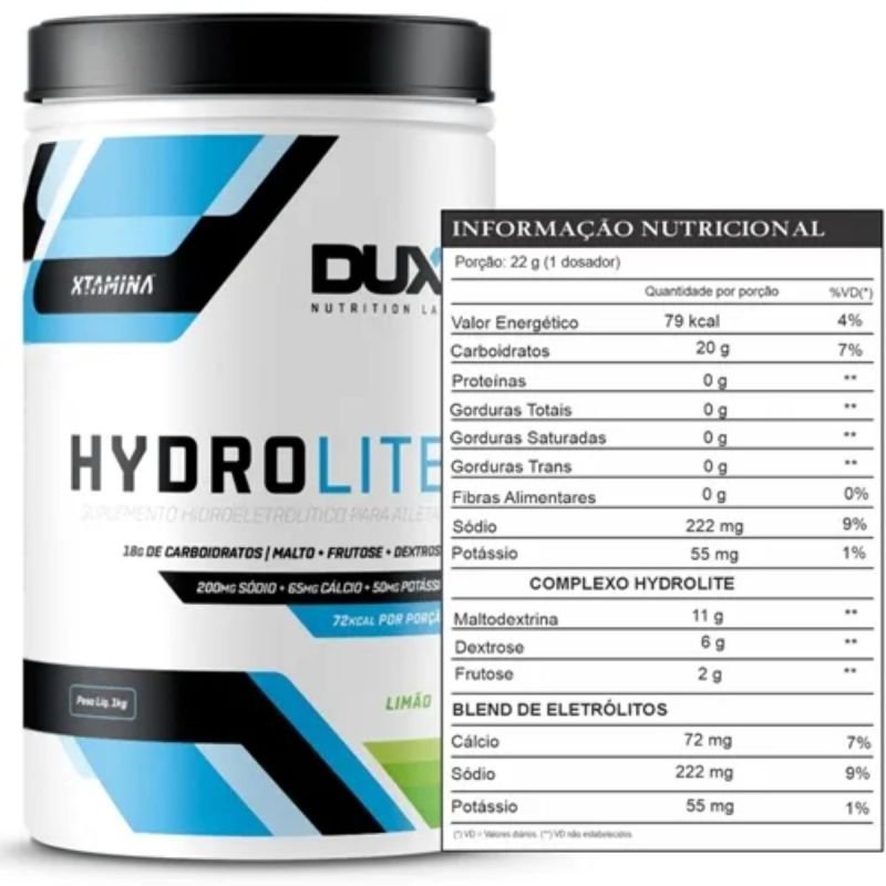 HYDROLITE LIMÃ£O - POTE 1000G DUX