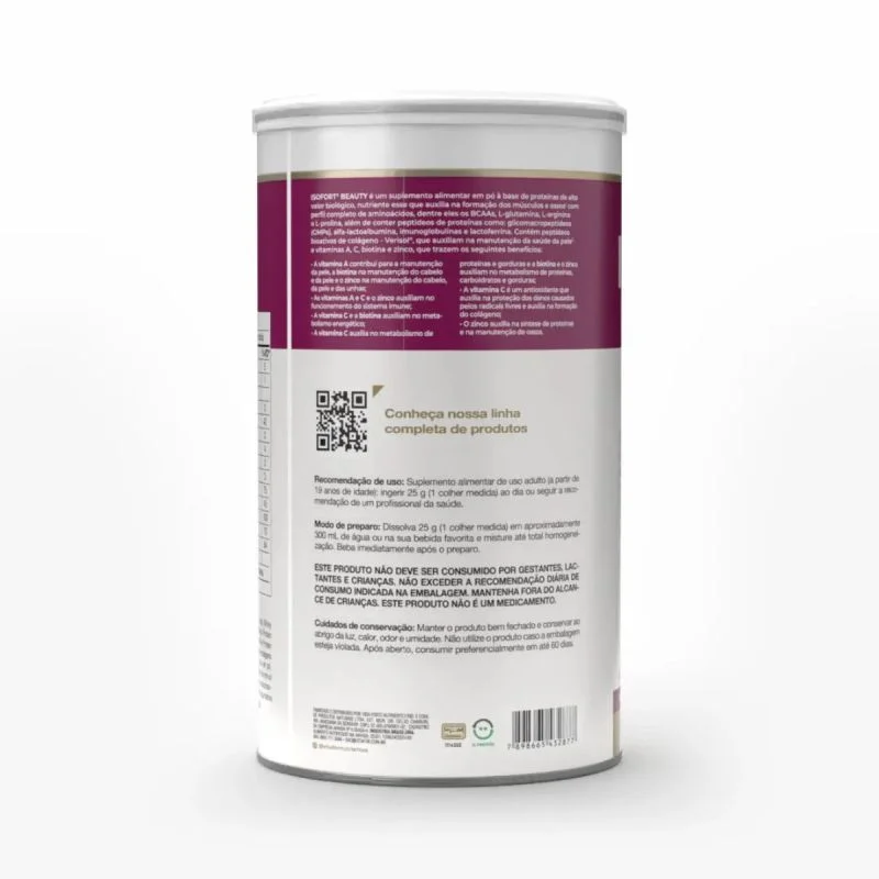 Isofort Beauty sabor Cacau 450g Vitafor