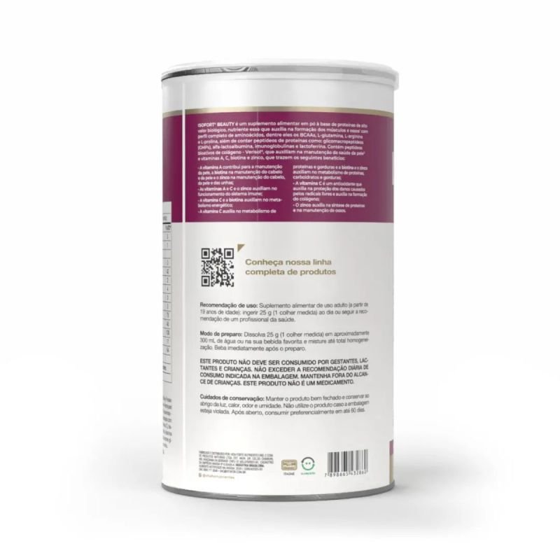 Isofort Beauty sabor Baunilha 450g Vitafor