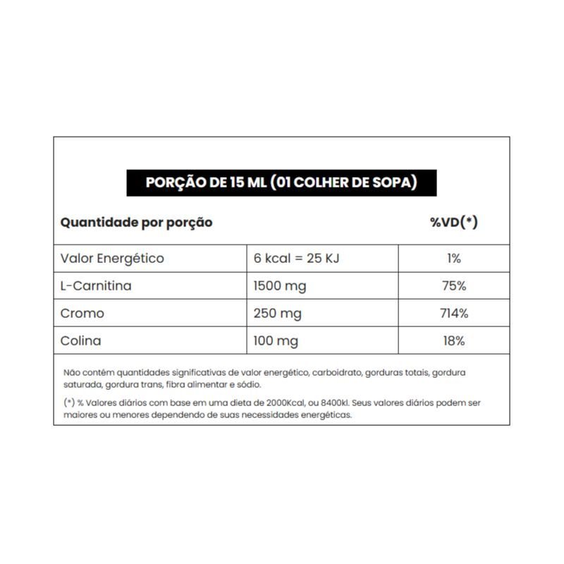 L-Carnitina Líquida Green Apple 450ml Adaptogen
