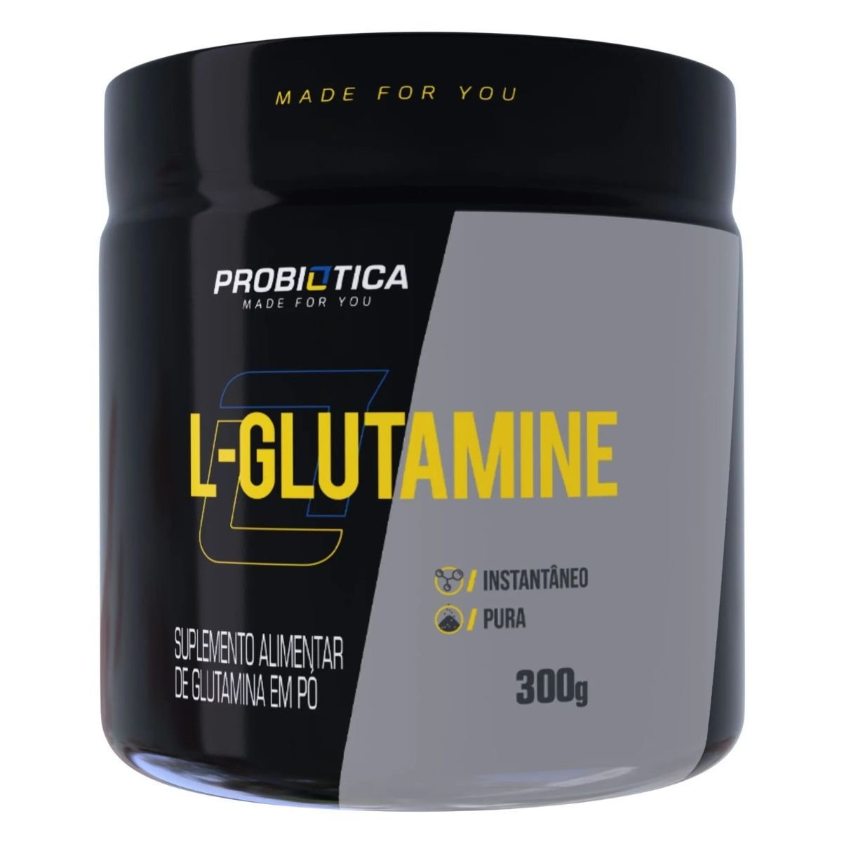 L-GLUTAMINE 300 G - SEM SABOR PROBIOTICA