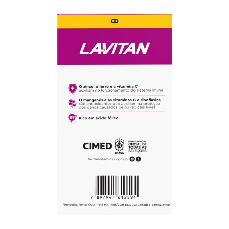 Lavitan A-Z Mulher 90 Comprimidos