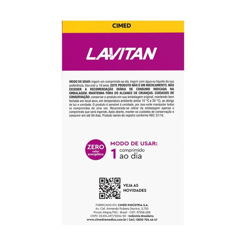 Lavitan A-Z Mulher 90 Comprimidos