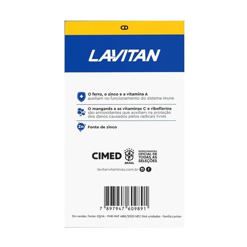 Lavitan A-Z Original 90 Comprimidos
