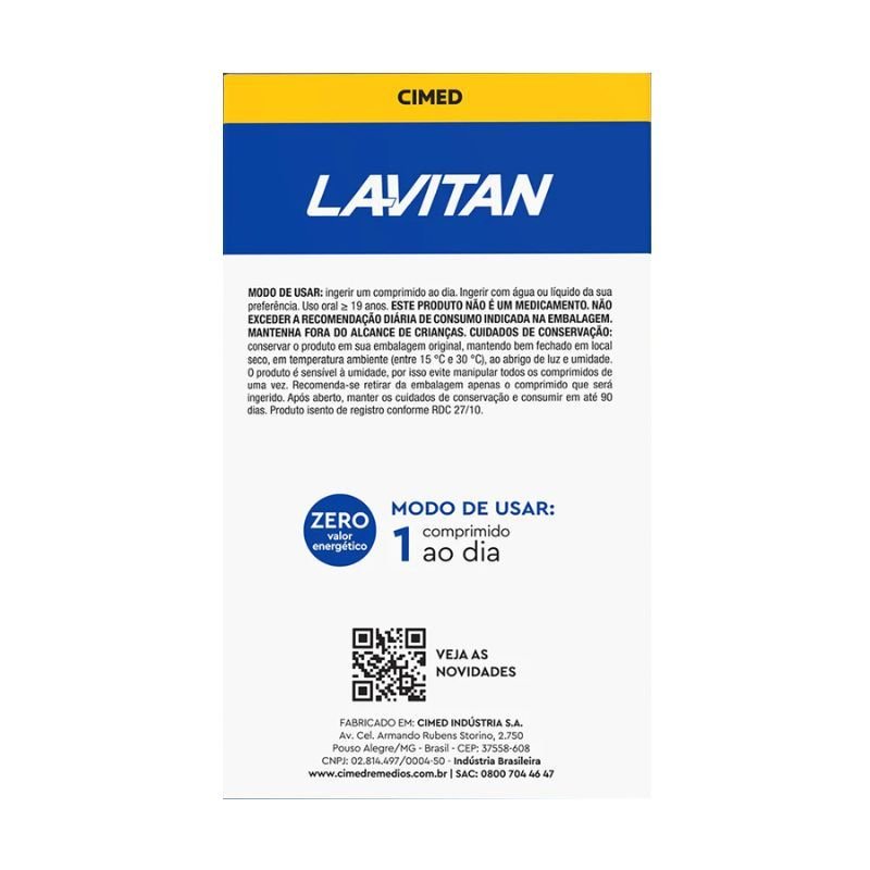 Lavitan A-Z Original 90 Comprimidos