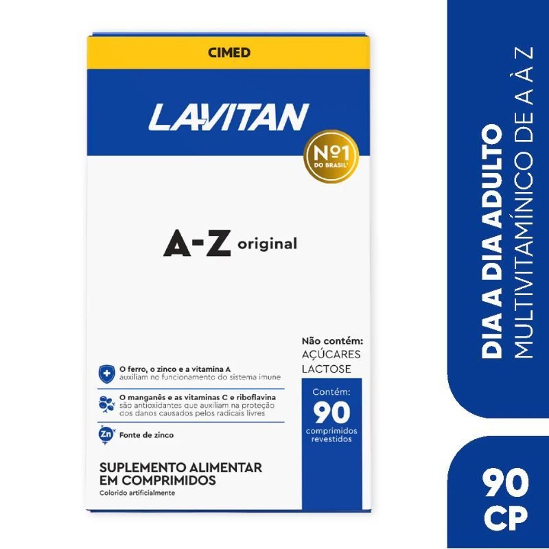 Lavitan A-Z Original 90 Comprimidos