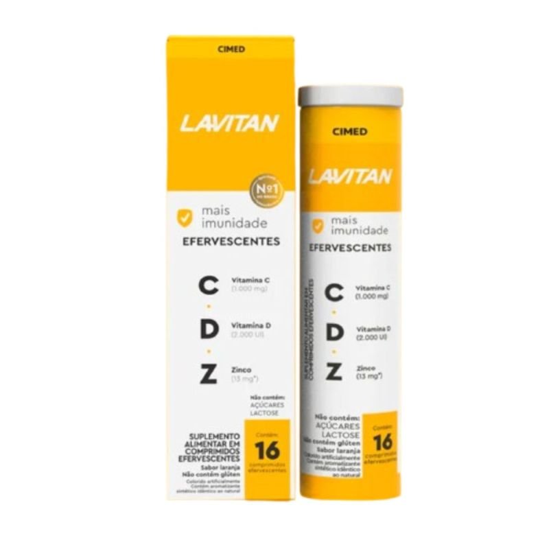 LAVITAN IMUNIDADE CDZ COMP EFERV 1TBX16
