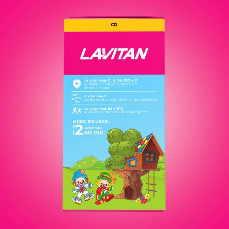 LAVITAN KIDS 60CP TUTTI FRUTTI