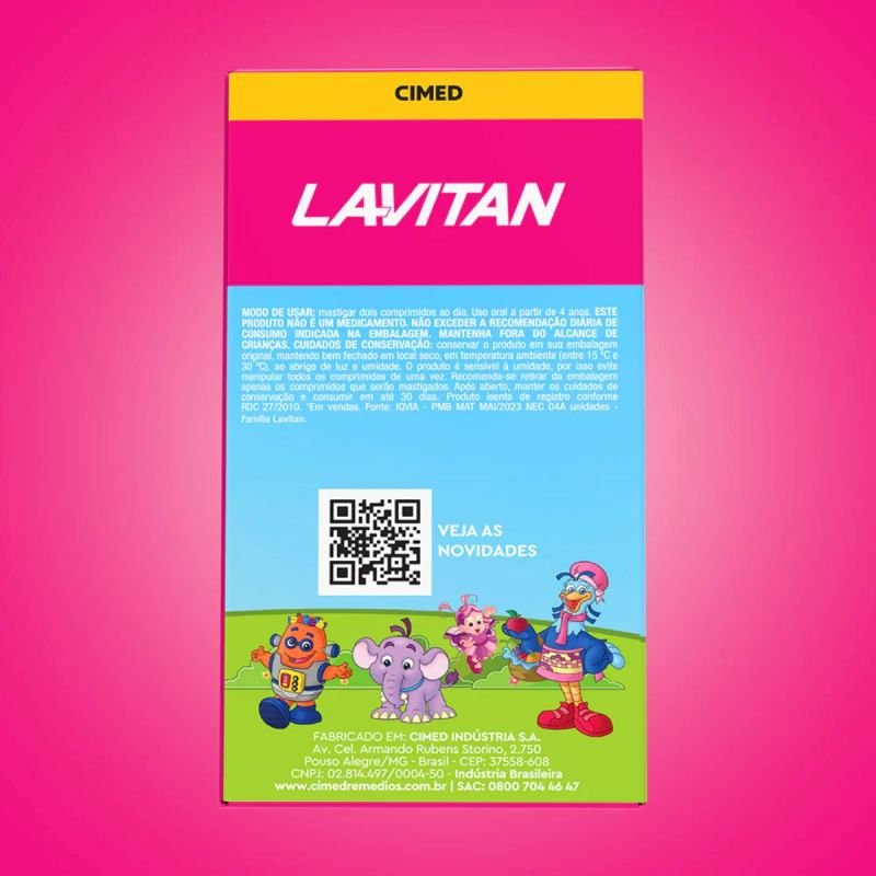 LAVITAN KIDS 60CP TUTTI FRUTTI