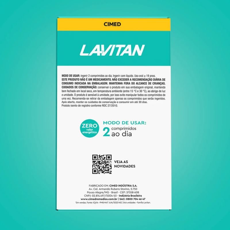 Lavitan Memo Neuro 60 comprimidos Cimed
