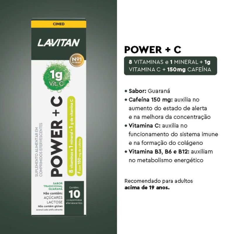 LAVITAN MULTI+C POWER COMP EFERV TBX10