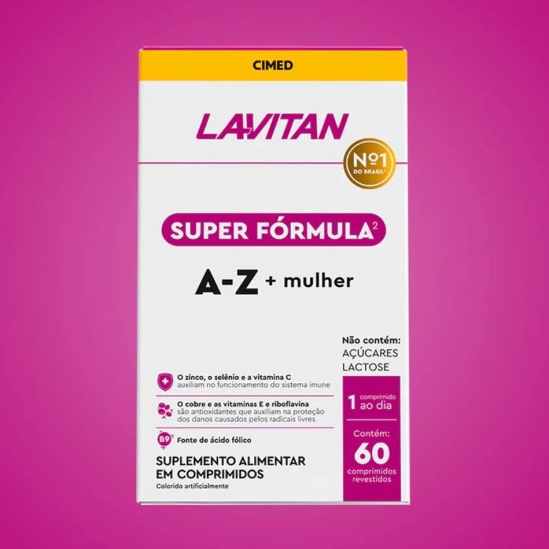 Lavitan A-Z + Mulher 60 comprimidos
