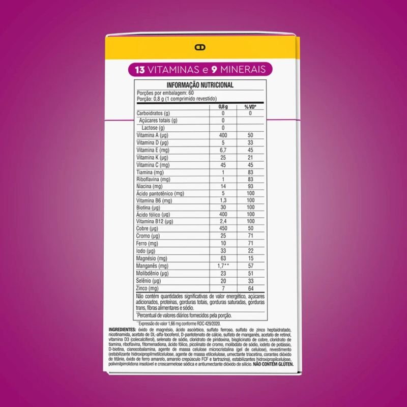 Lavitan A-Z + Mulher 60 comprimidos