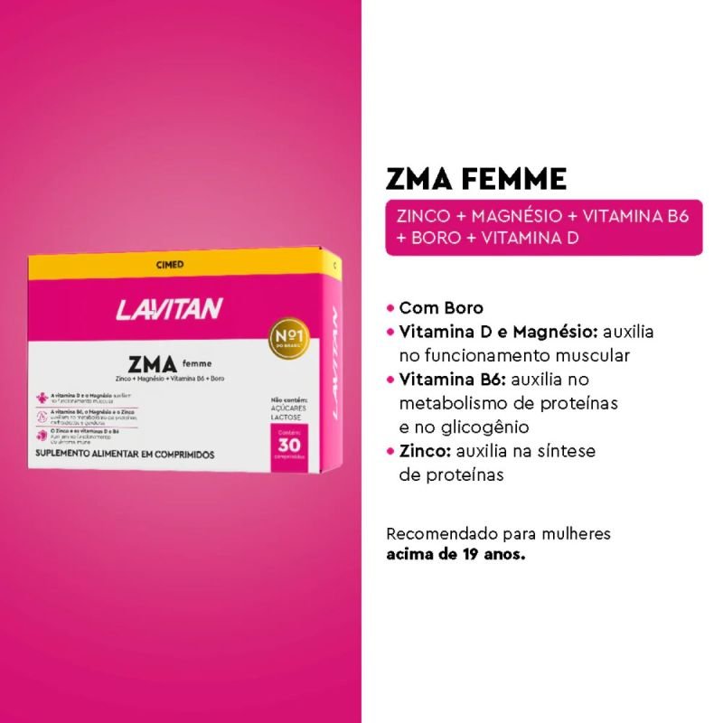 Lavitan ZMA Femme | Cimed