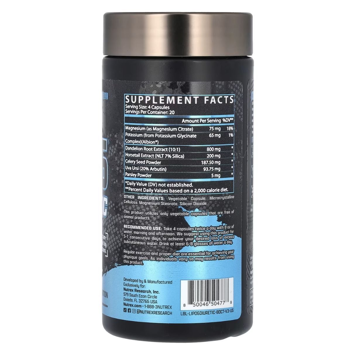 Lipo 6 Diurect 60 cápsulas Nutrex