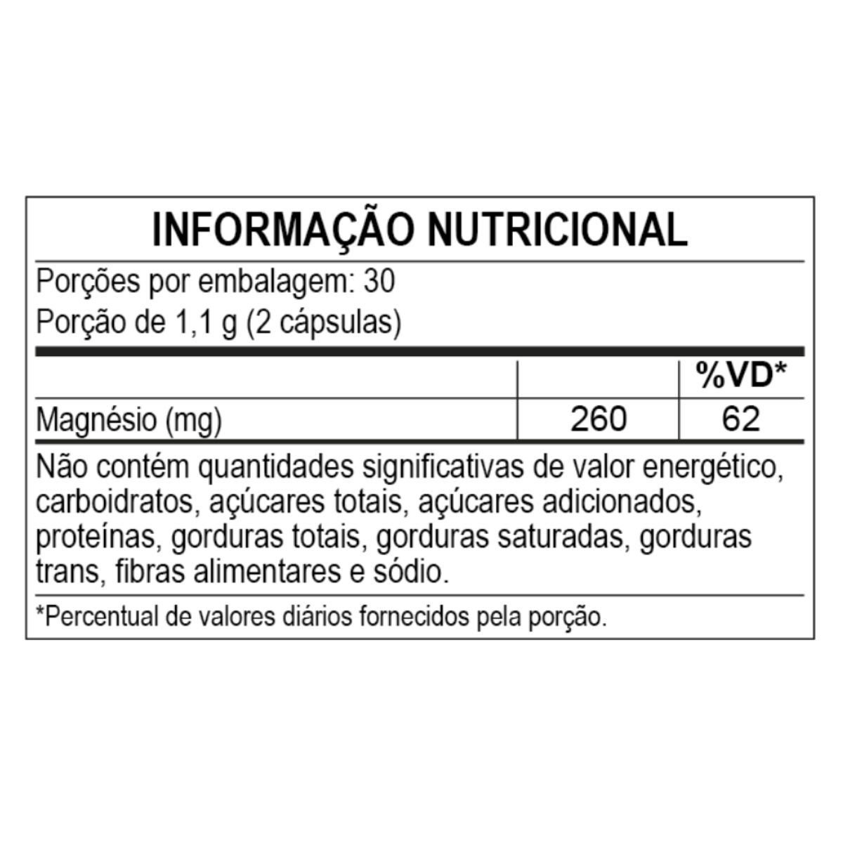 MAGNESIO BISGLICINATO 60CPS 560MG ADA LOTE: 1143006