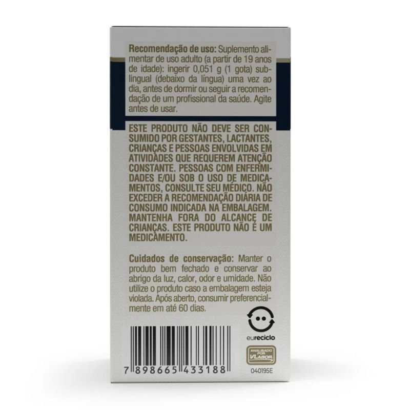 MELATONINA 20ML MENTA VITAFOR LOTE: 0027823