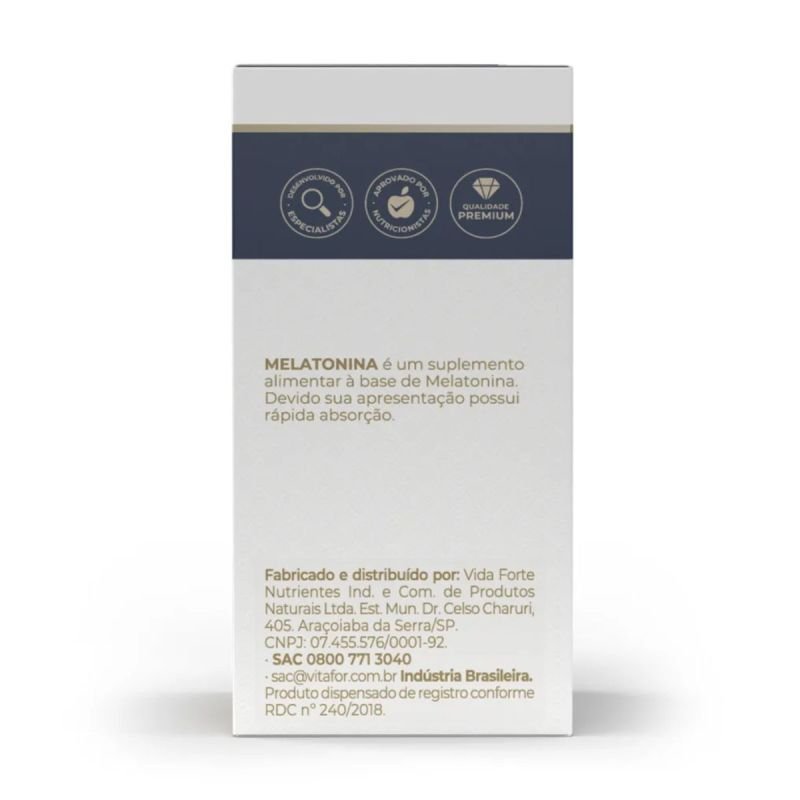 MELATONINA 20ML MENTA VITAFOR LOTE: 0027823