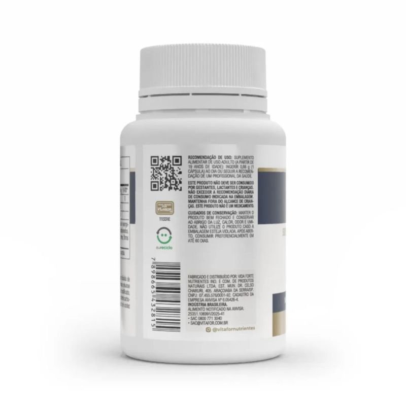  NAC N-Acetil-L-Cisteína 60 Cápsulas de 750mg da Vitafor