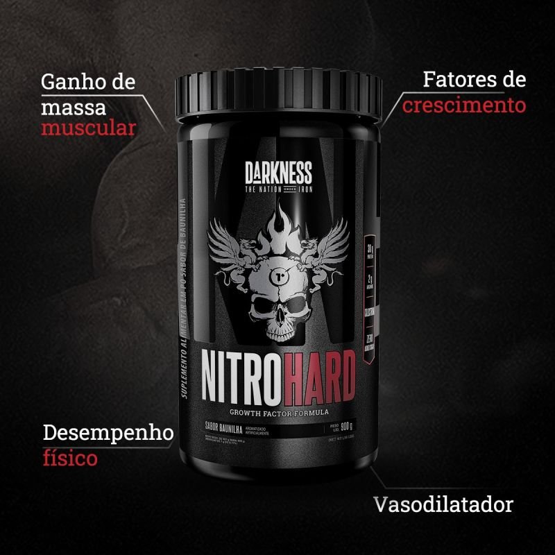 NITRO HARD 900GR INTEGRAL BAUNILHA