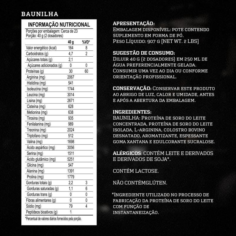 NITRO HARD 900GR INTEGRAL BAUNILHA