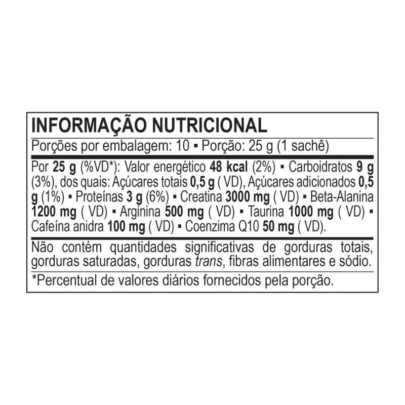 NUCLEAR RUSH GEL SACHES 25G GUARANA