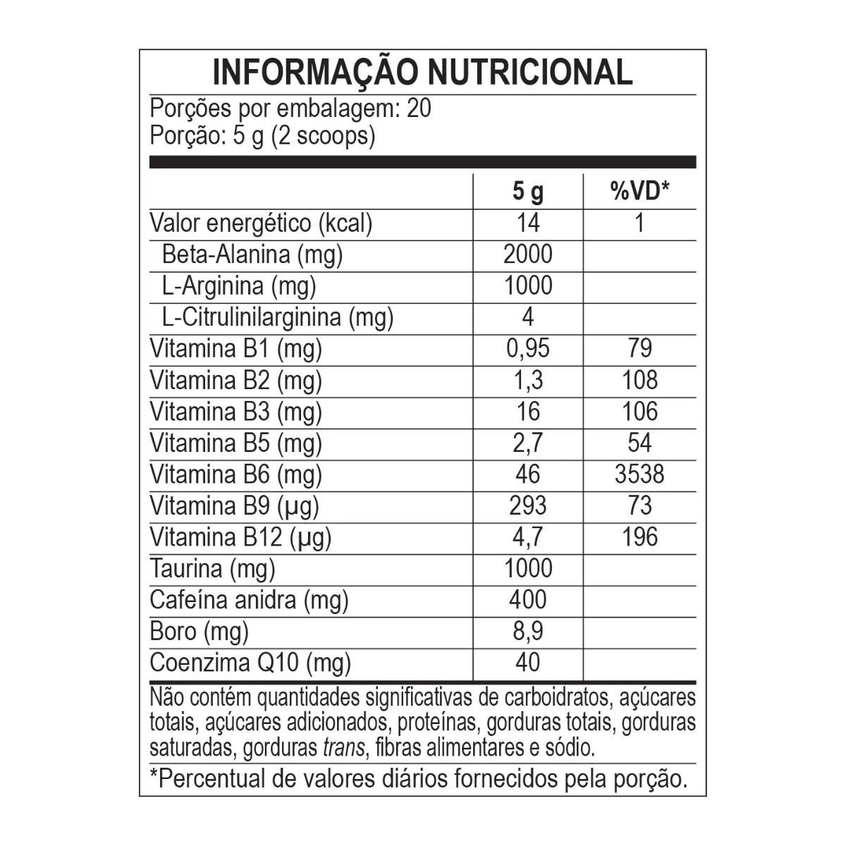 Nuclear Rush sabor Laranja 100g Bodyaction