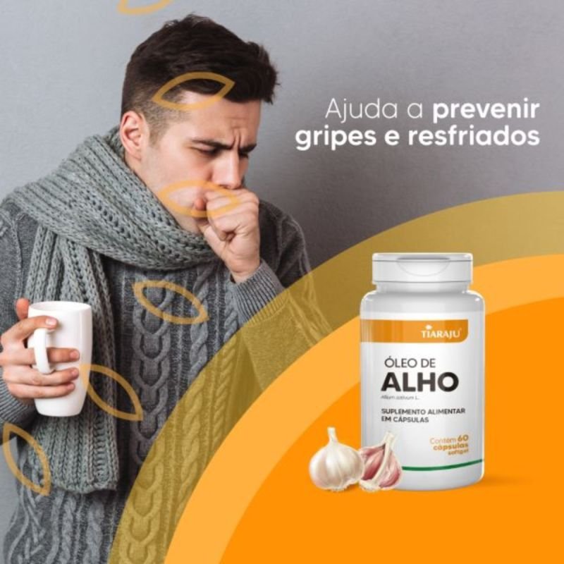 OLEO DE ALHO FR X 60 CAPSULAS SOFTGEL