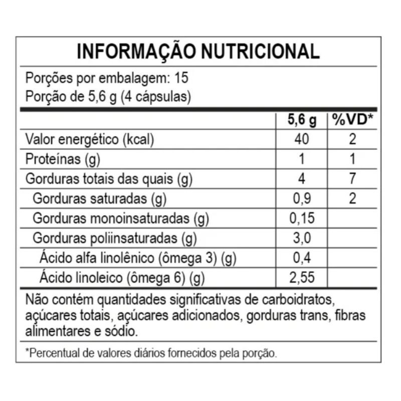 Óleo de Girasol 60 cápsulas 1000mg ADA Nutraceuticos