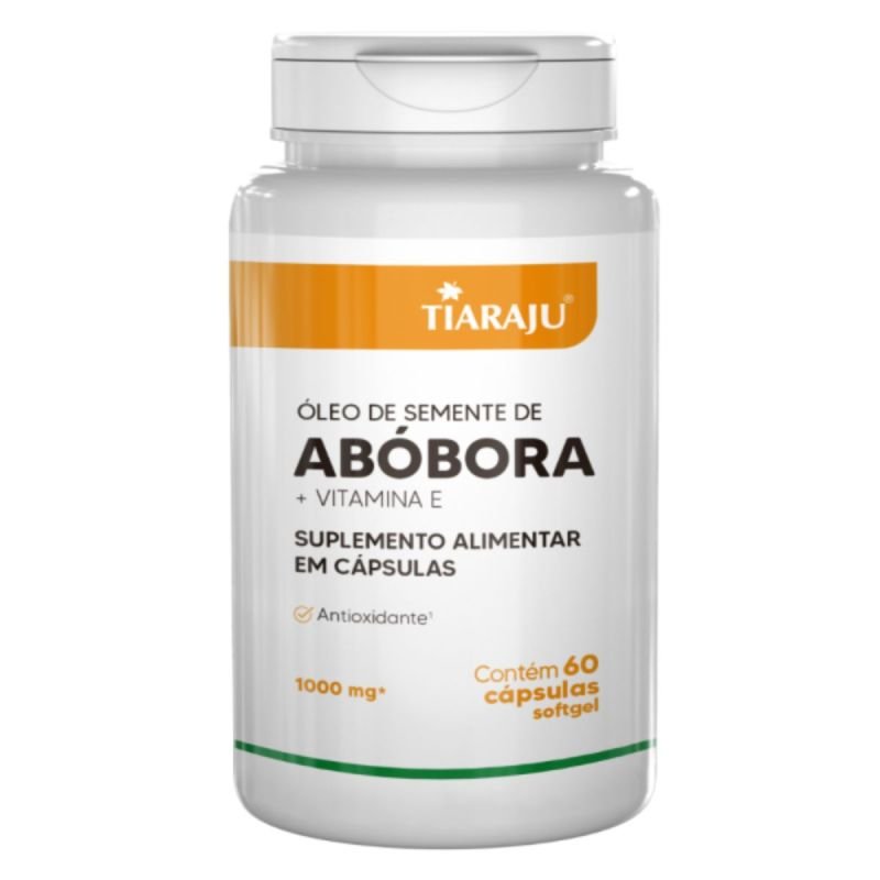 OLEO DE SEMENTE DE ABOBORA 30CAPSULAS TIARAJU