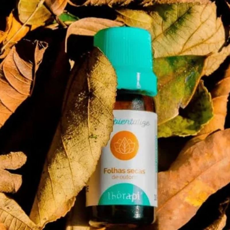 OLEO ESSENCIAL COM PERFUME THERAPI - FOLHAS SECAS - 10 ML