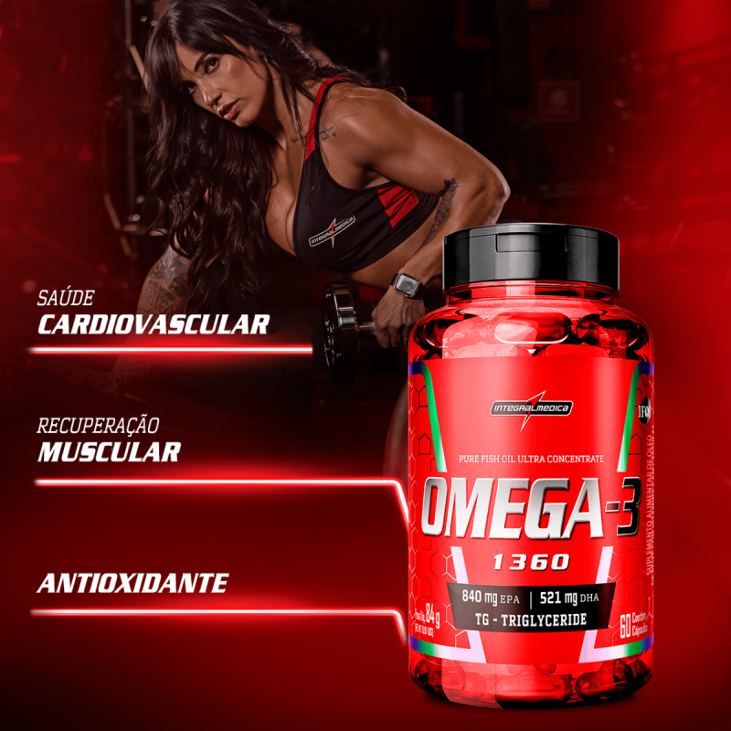 Ômega 3 60 cápsulas Integralmedica