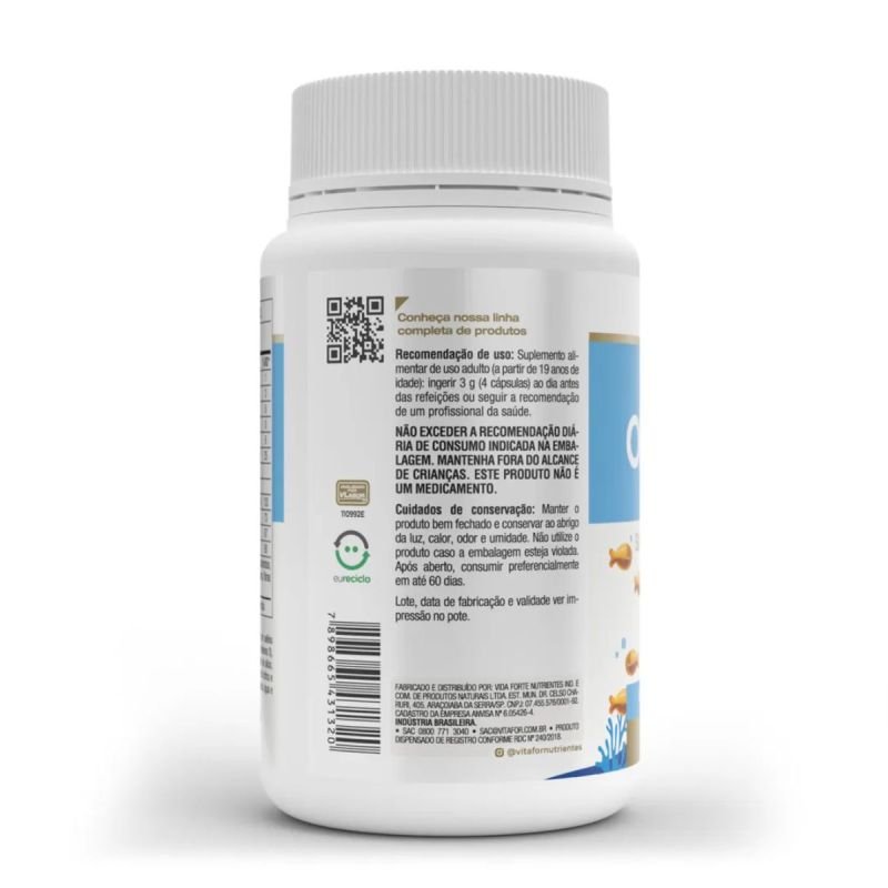 OMEGA FAMILY 120CPS 500MG VITAFOR LOTE: 44523