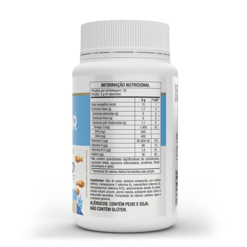 OMEGA FAMILY 120CPS 500MG VITAFOR LOTE: 44523