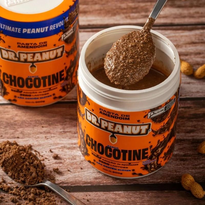 PASTA DE AM. CHOCOTINE 600G DR. PEANUT