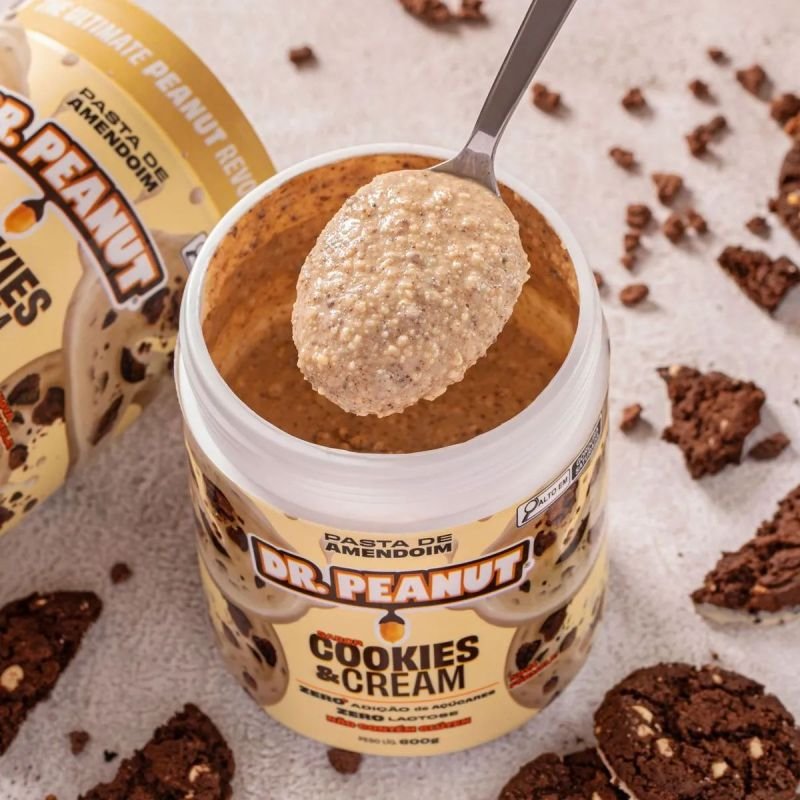 PASTA DE AM. COOKIES & CREAM 650G DR PEANUT