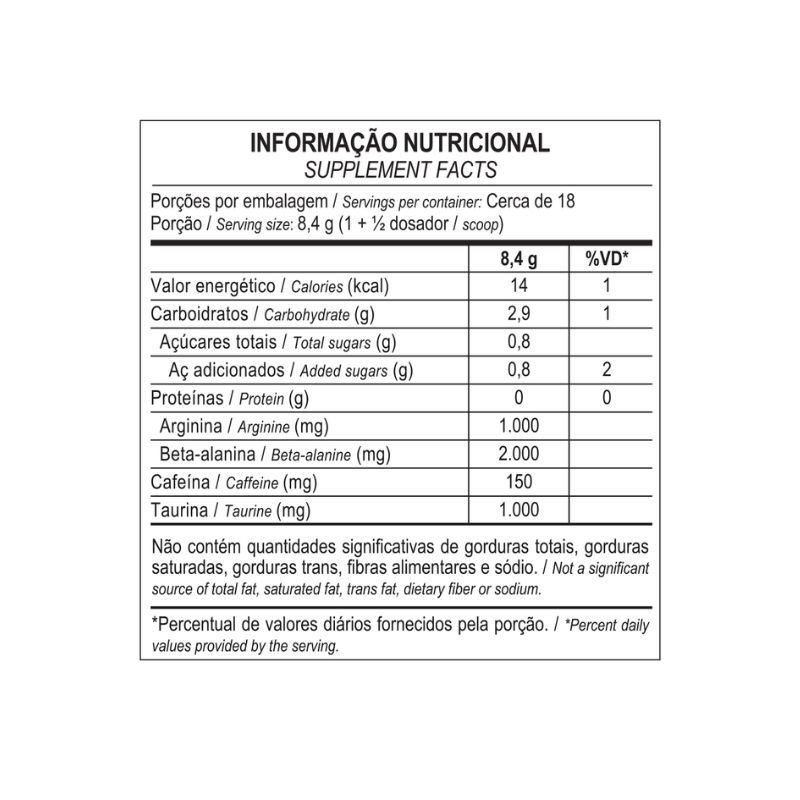 Pré-Treino Hórus Maçã Verde 150g Max Titanium