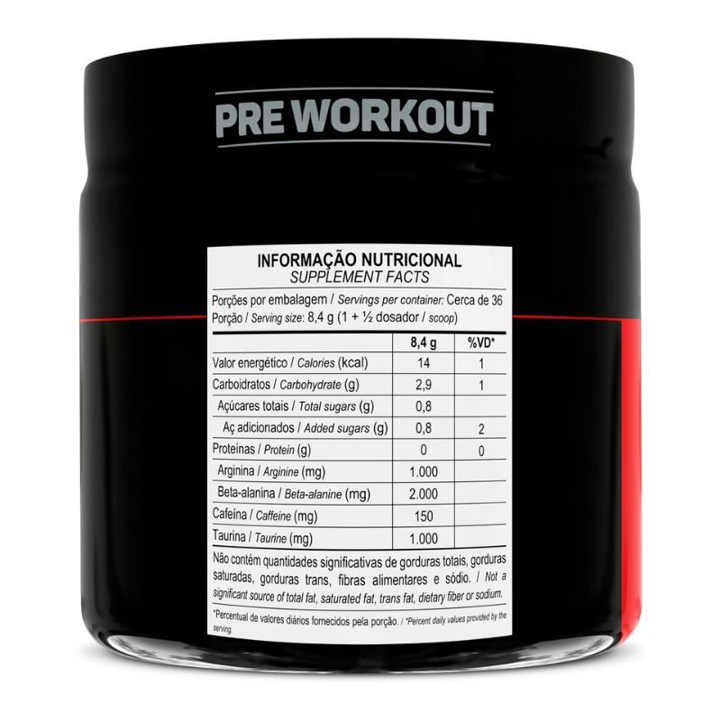 Pré-treino Hórus Maçã Verde 300g Max Titanium