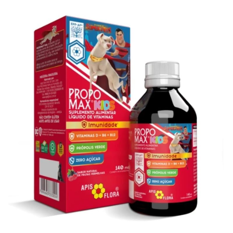 PROPOMAX KIDS 140ML FRUTAS VERMELHAS APISFLORA LOTE: 33000122