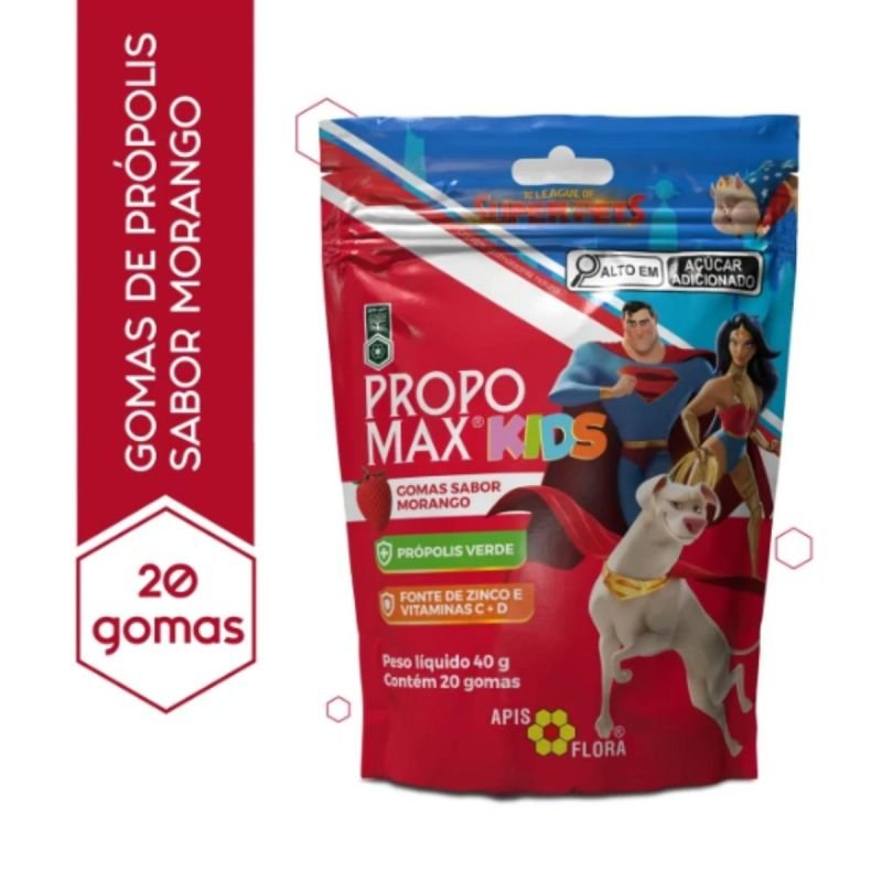 PROPOMAX KIDS GOMAS 20UN MOR APISFLORA LOTE: 190822