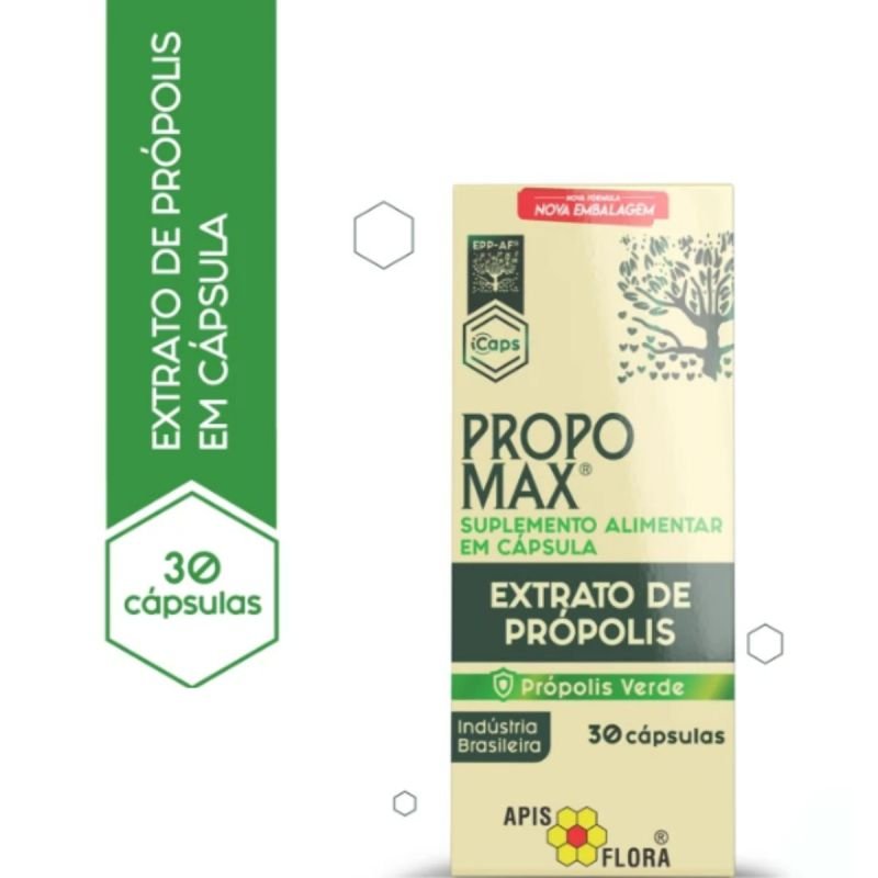 EXTRATO VERDE PROPOMAX 30 CAPS 310MG APISFLORA
