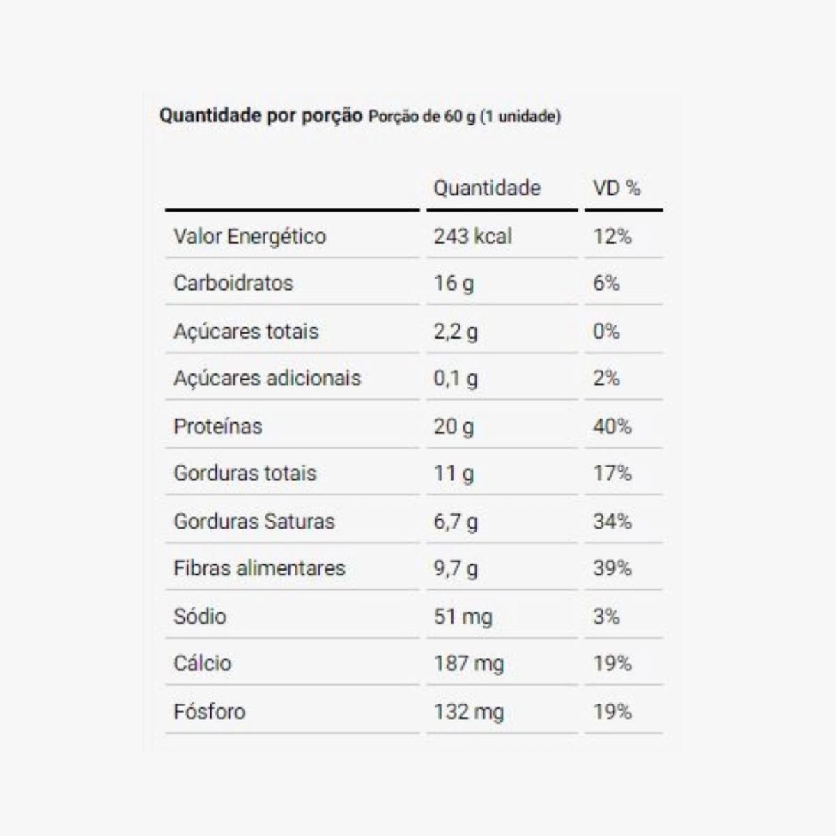 PROTEIN BAR 60G - CHOCOLATE E COCO