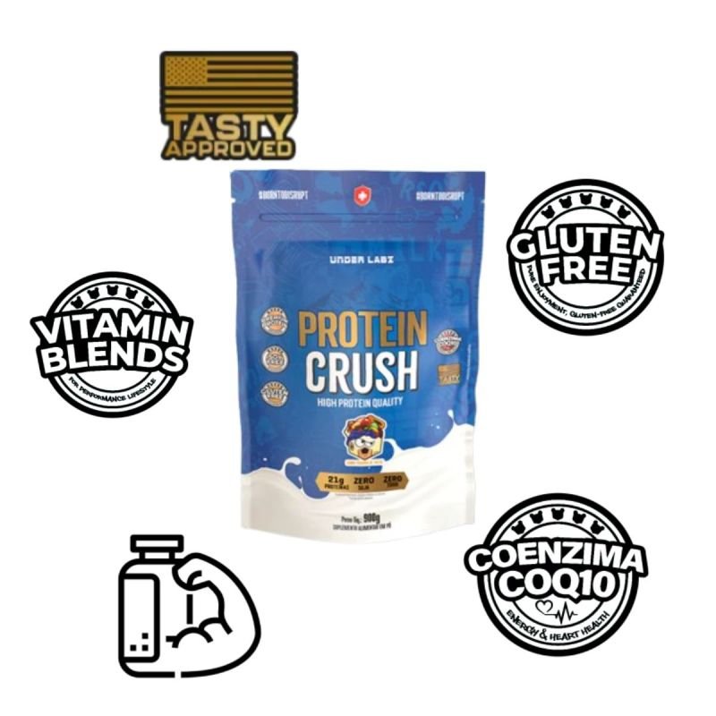 Protein Crush sabor Vitamina de Frutas 900g Under Labz