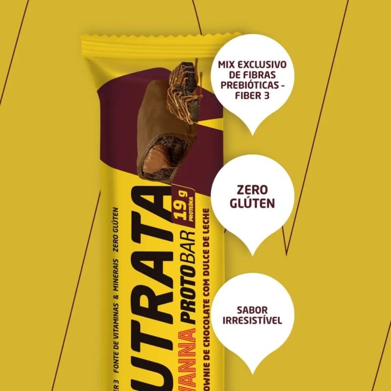 PROTOBAR HAVANNA SABOR BROWNIE DE CHOCOLATE COM DULCE DE LECHE UN 70G